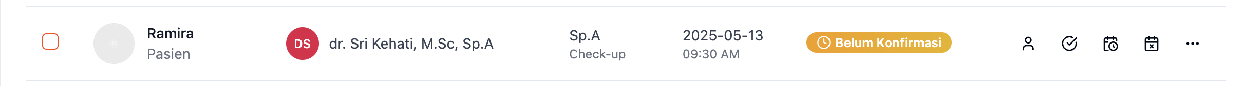 Appointment Detail